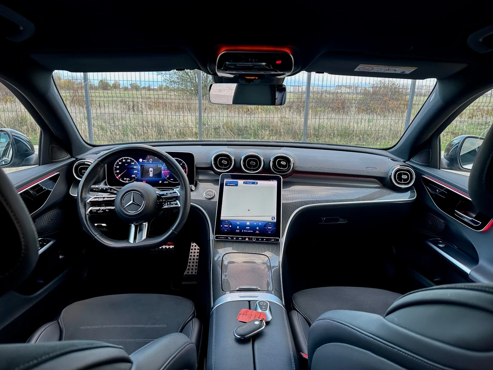 Mercedes-Benz C 220 d AMG LINE | Mobile.bg   13