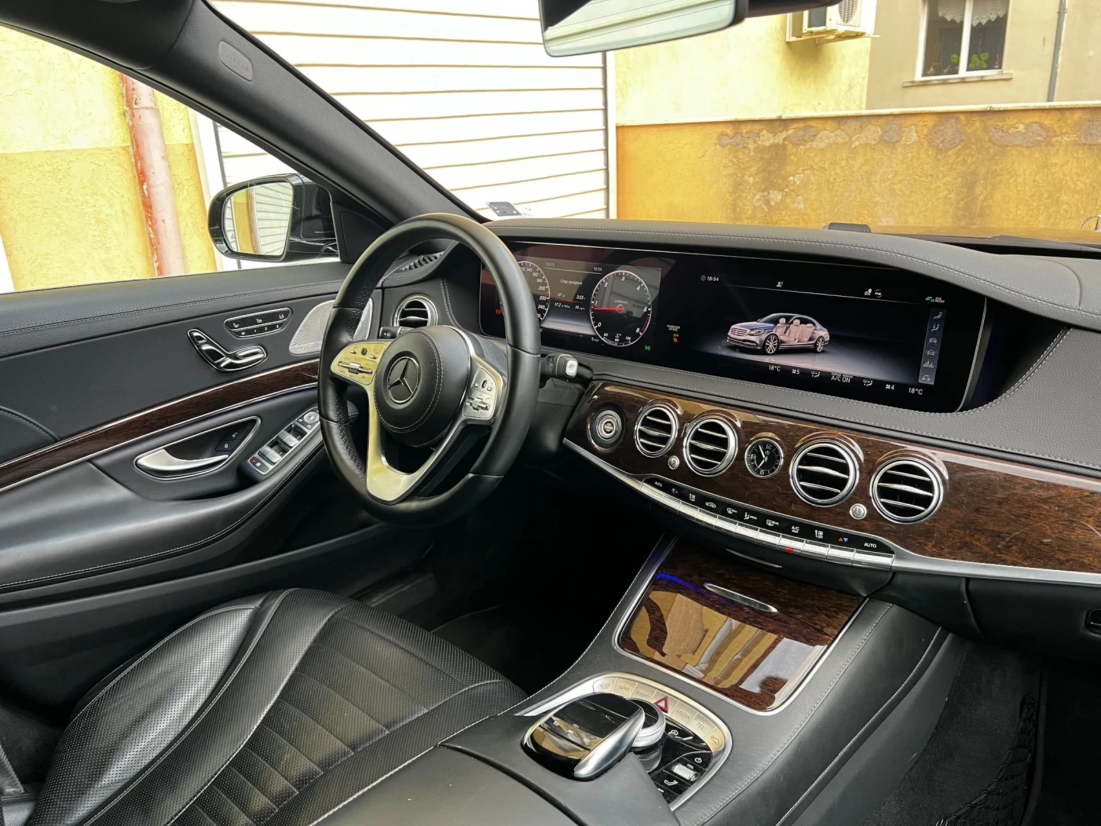 Mercedes-Benz S 350 FACE, S350d, LONG, 4Matic, 3xTV, BURMESTER, снимка 12 - Автомобили и джипове - 54611615