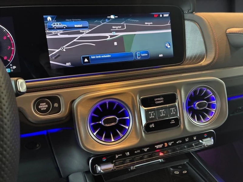 Mercedes-Benz G 500 AMG/FACELIFT/4-MATIC/MAGNO/NIGHT/BURM/MANUFAKTUR/, снимка 10 - Автомобили и джипове - 51675280