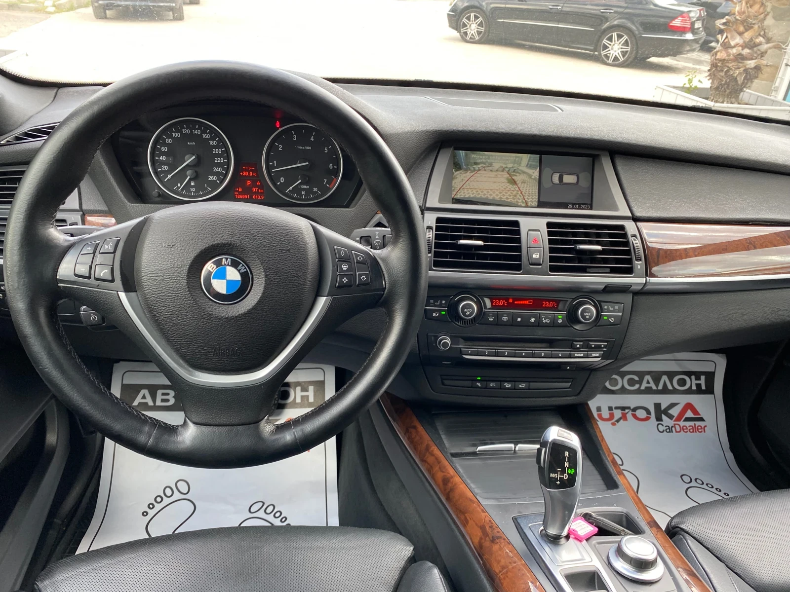 BMW X5 4.8i-355кс= ВАКУУМ= HUD= MEMORY= ПАНОРАМА= ОБДУХ - изображение 9