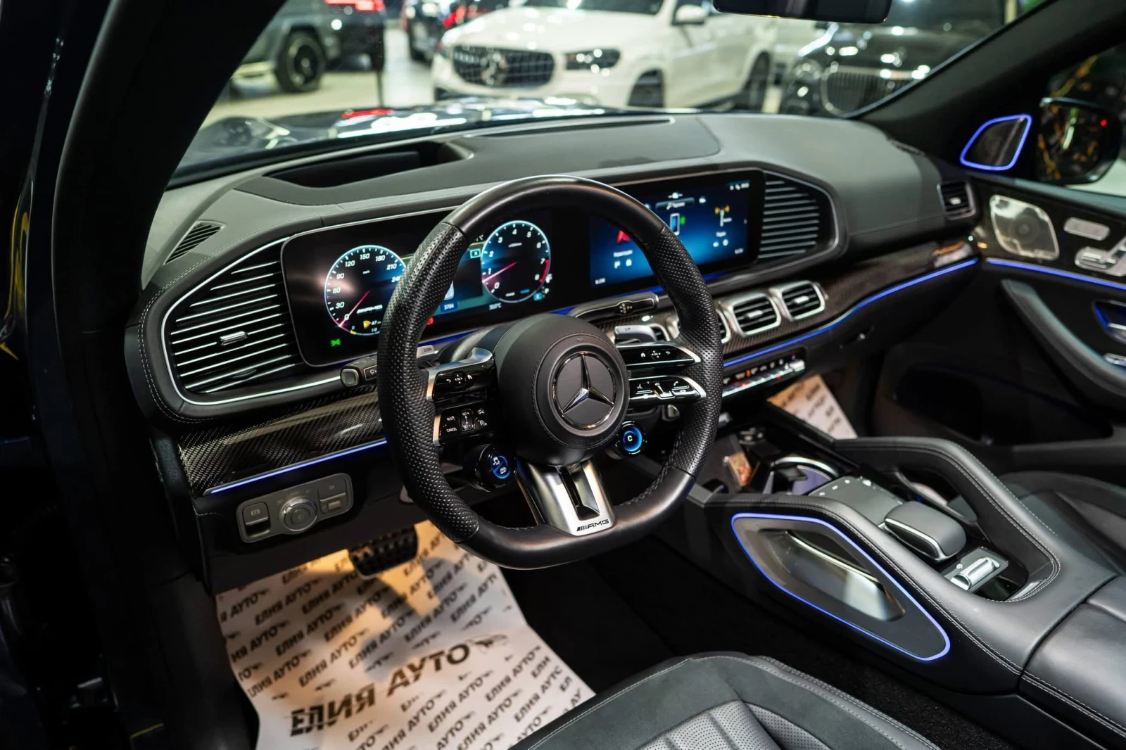 Mercedes-Benz GLS 63 AMG 4MATIC LED CARBON BURM ���� 3XTV ������ 100% | Mobile.bg � ����������� 11