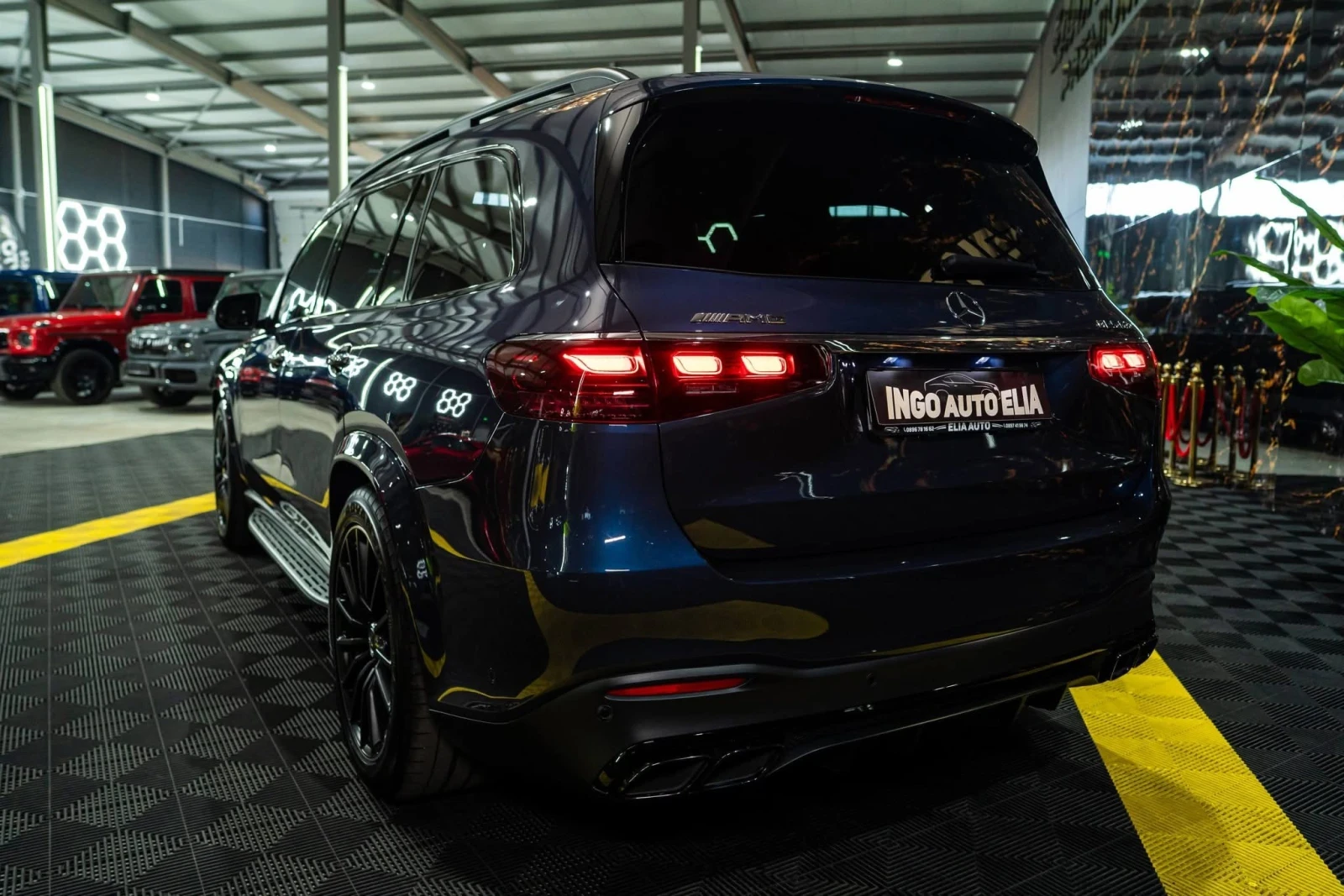 Mercedes-Benz GLS 63 AMG 4MATIC LED CARBON BURM ���� 3XTV ������ 100% | Mobile.bg � ����������� 7