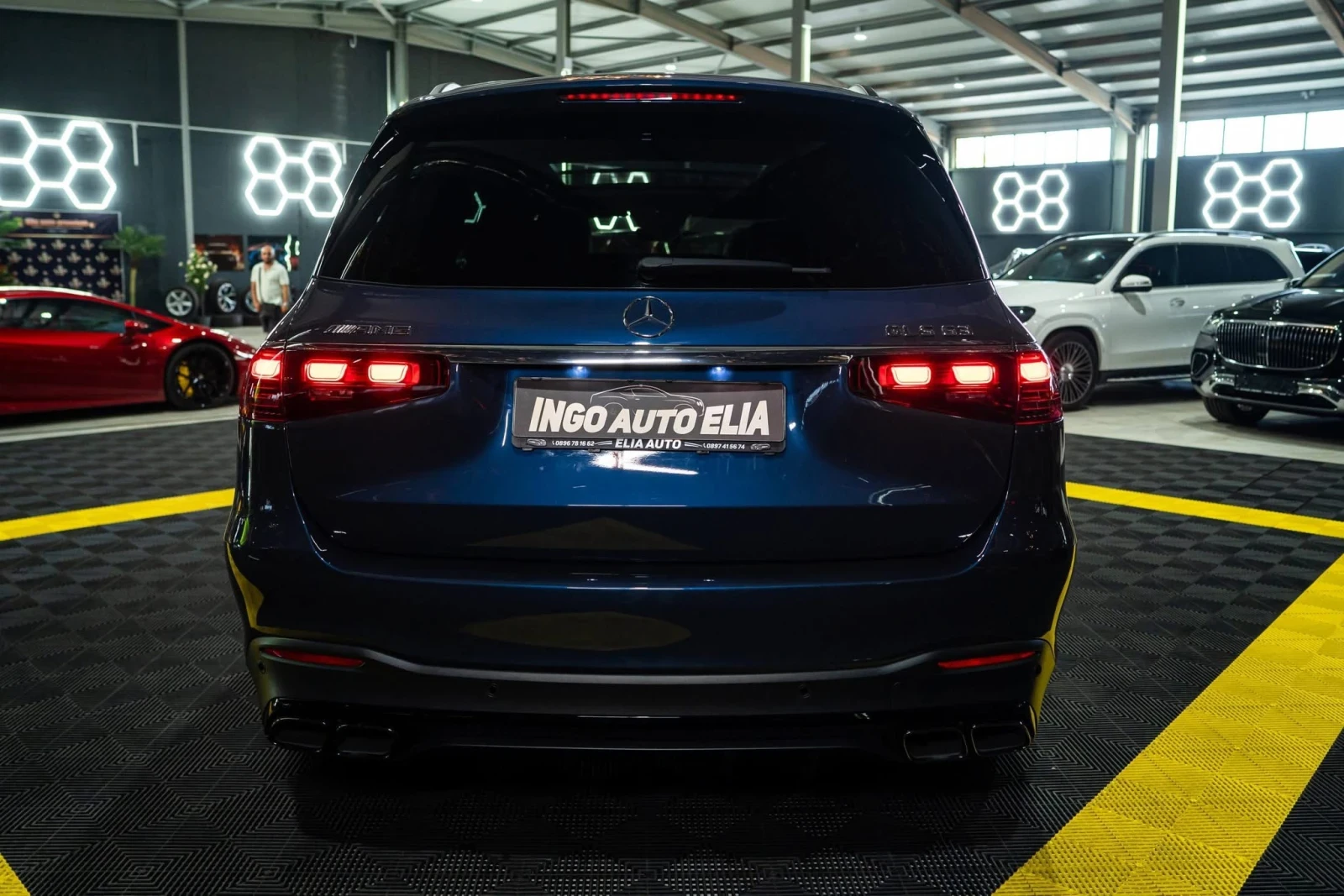 Mercedes-Benz GLS 63 AMG 4MATIC LED CARBON BURM ���� 3XTV ������ 100% | Mobile.bg � ����������� 8