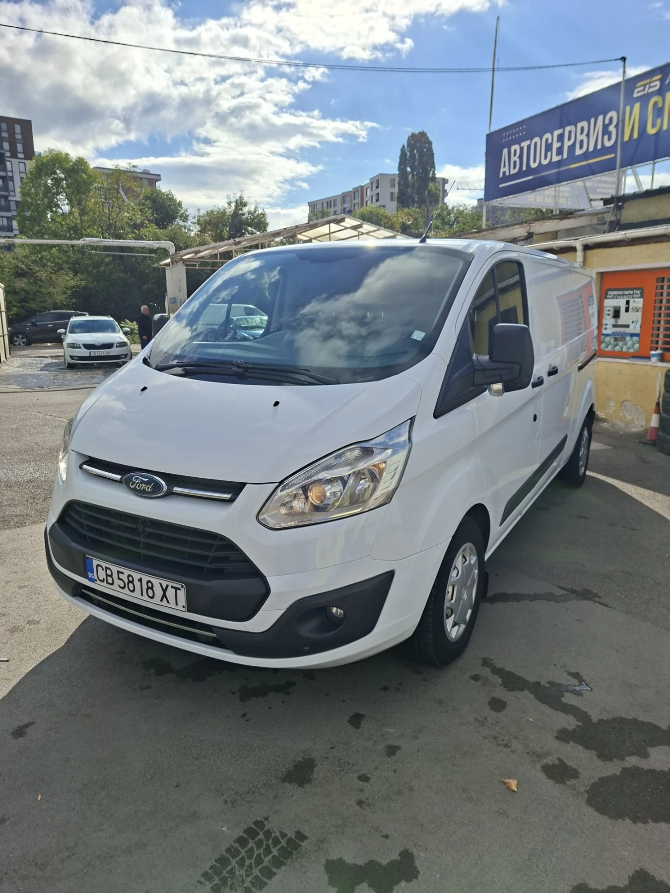 Ford Transit Custom ДЪЛГА БАЗА, ДВЕ СТРАНИЧНИ ВРАТИ, АВТОМАТИК, NAVI