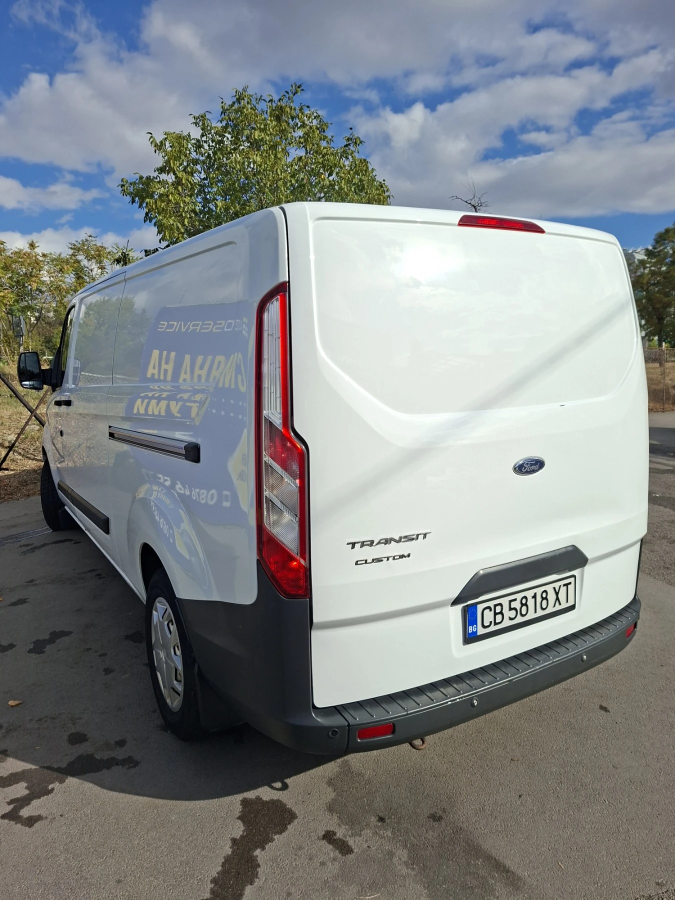 Ford Transit Custom ДЪЛГА БАЗА, ДВЕ СТРАНИЧНИ ВРАТИ, АВТОМАТИК, NAVI, снимка 3 - Бусове и автобуси - 56243009