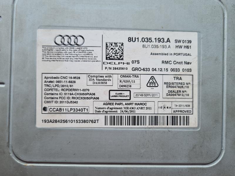 Мултимедия за Audi Q3, снимка 3 - Части - 36315988