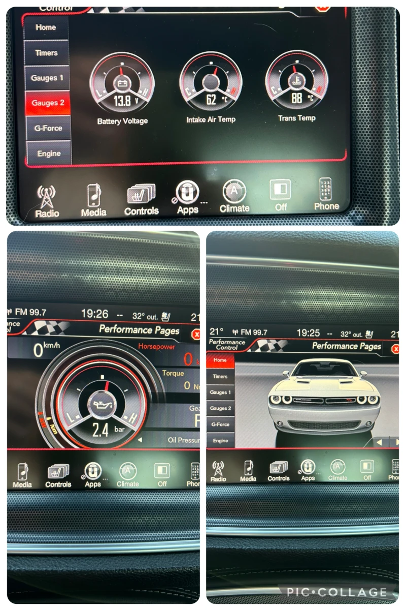 Dodge Challenger K&N* * 65700km* PERFORMANCE controll+ Генерация* *, снимка 16 - Автомобили и джипове - 51332882