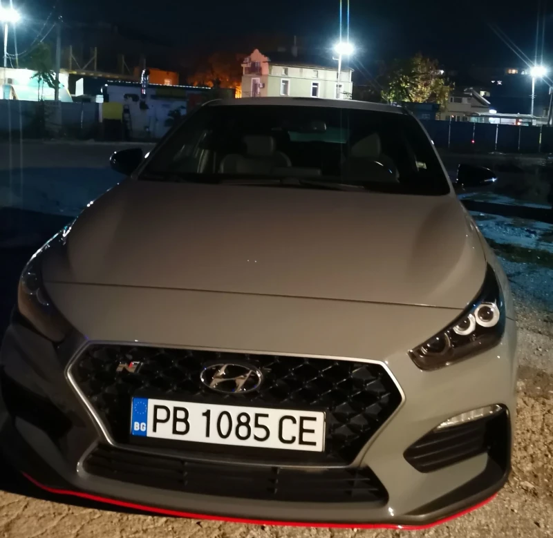 Hyundai I30 N-Line 1.4T. NARDO GREY kamera