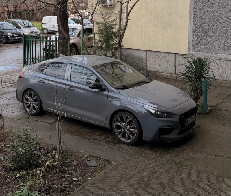 Hyundai I30 N-Line 1.4T. NARDO GREY kamera