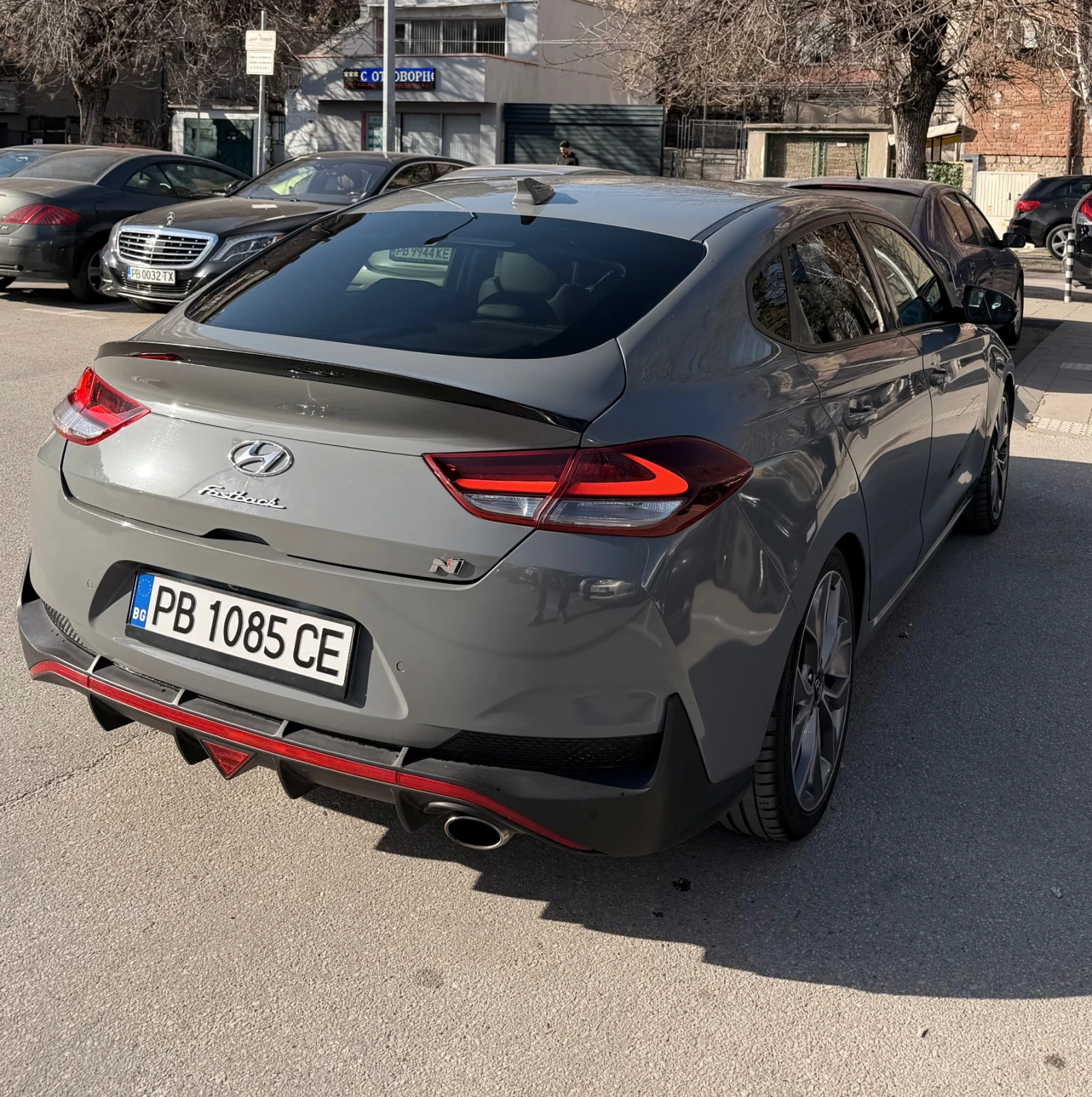 Hyundai I30 N-Line 1.4T. NARDO GREY kamera