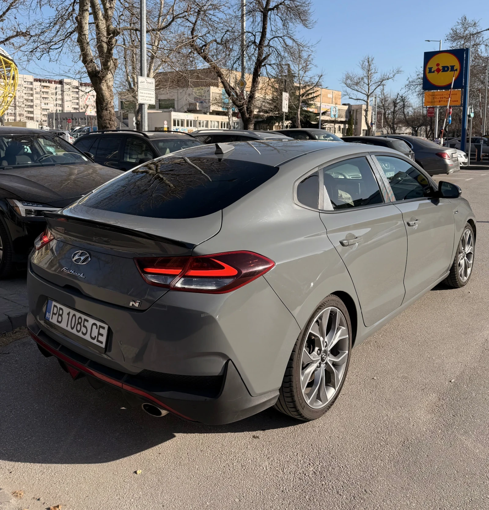 Hyundai I30 N-Line 1.4T. NARDO GREY kamera