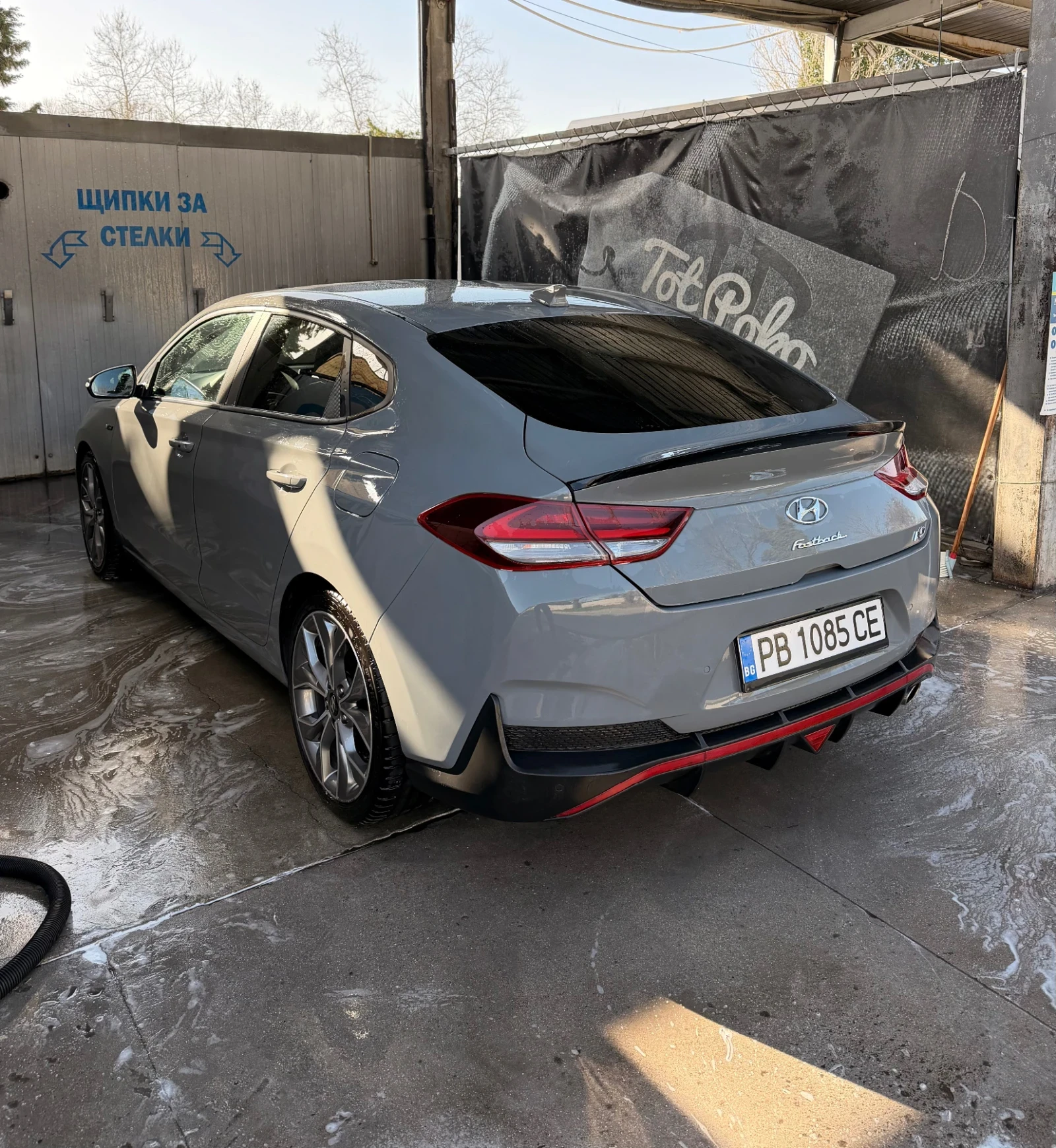 Hyundai I30 N-Line 1.4T. NARDO GREY kamera, снимка 4 - Автомобили и джипове - 53156063