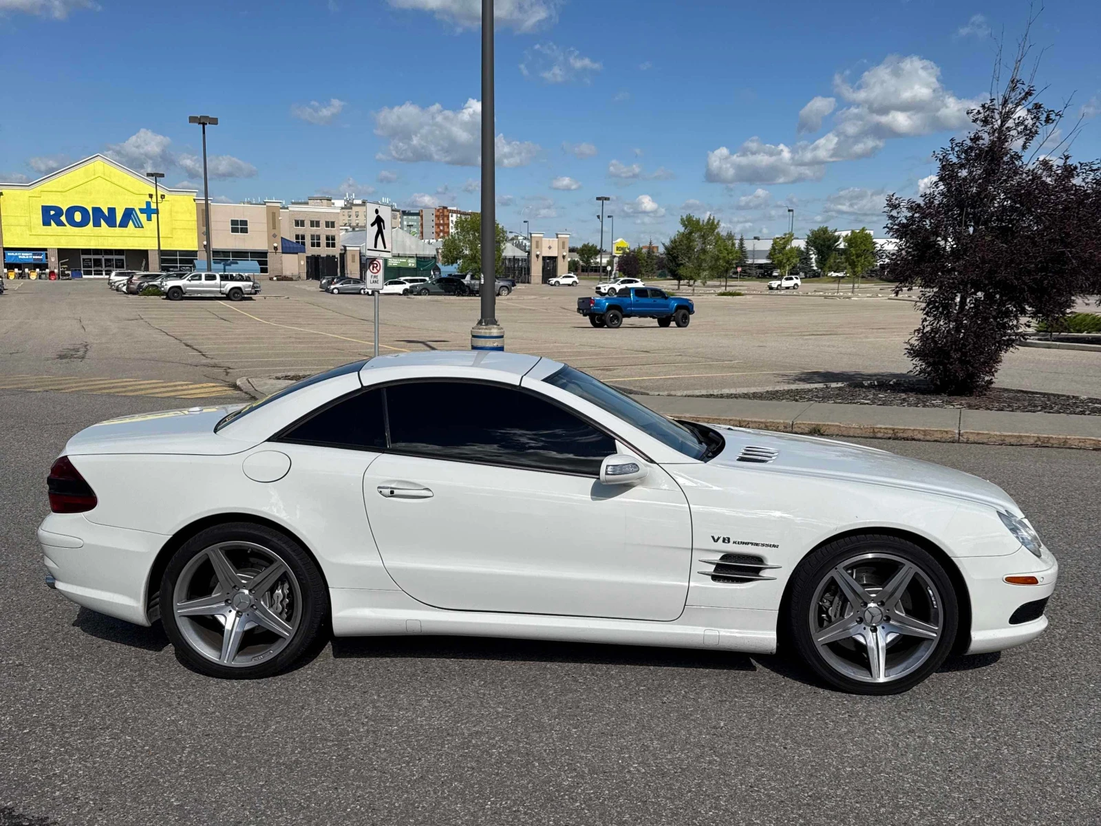 Mercedes-Benz SL 55 AMG * АВТОКРЕДИТ БЕЗ ПЪРВОНАЧАЛНА ВНОСКА* , снимка 3 - Автомобили и джипове - 55996451