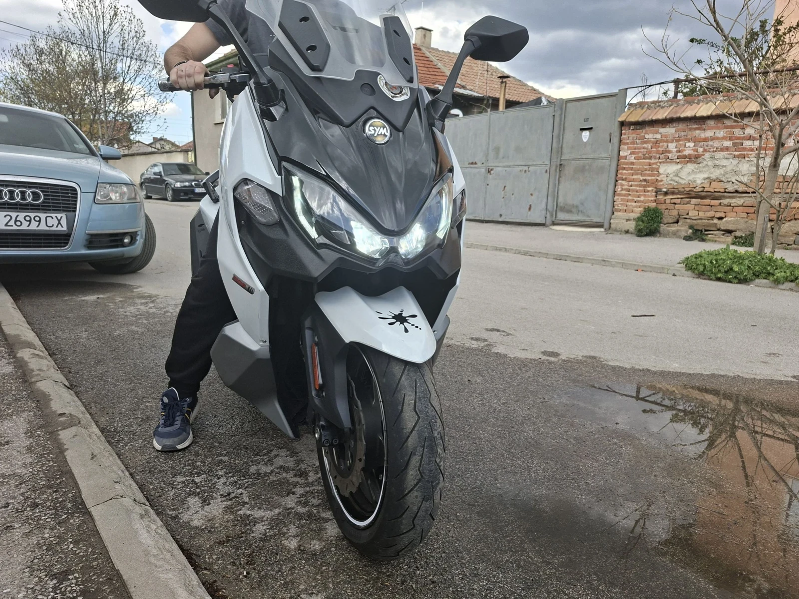 Sym Maxsym 508ТL ABS Keyless UNIKAT 2ЦИЛИНДАРА 8 КЛАПАНА, снимка 11 - Мотоциклети и мототехника - 54229365