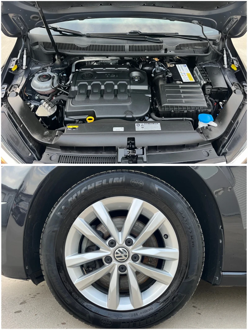 VW Touran 1, 6TDI-116k.с/6+ 1/АВТОМАТИК/НАВИГАЦИЯ/КАТО НОВ!!, снимка 16 - Автомобили и джипове - 49455333