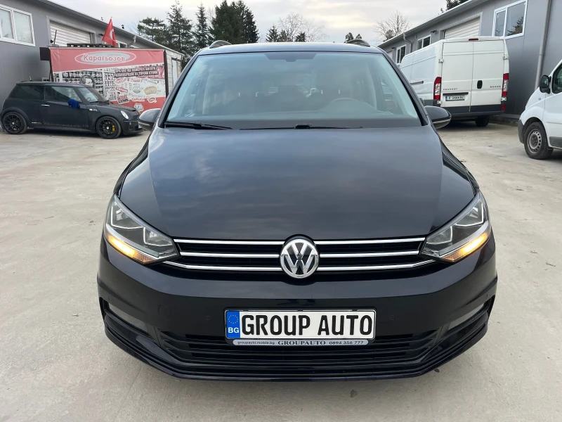 VW Touran 1, 6TDI-116k.с/6+ 1/АВТОМАТИК/НАВИГАЦИЯ/КАТО НОВ!!, снимка 2 - Автомобили и джипове - 49455333