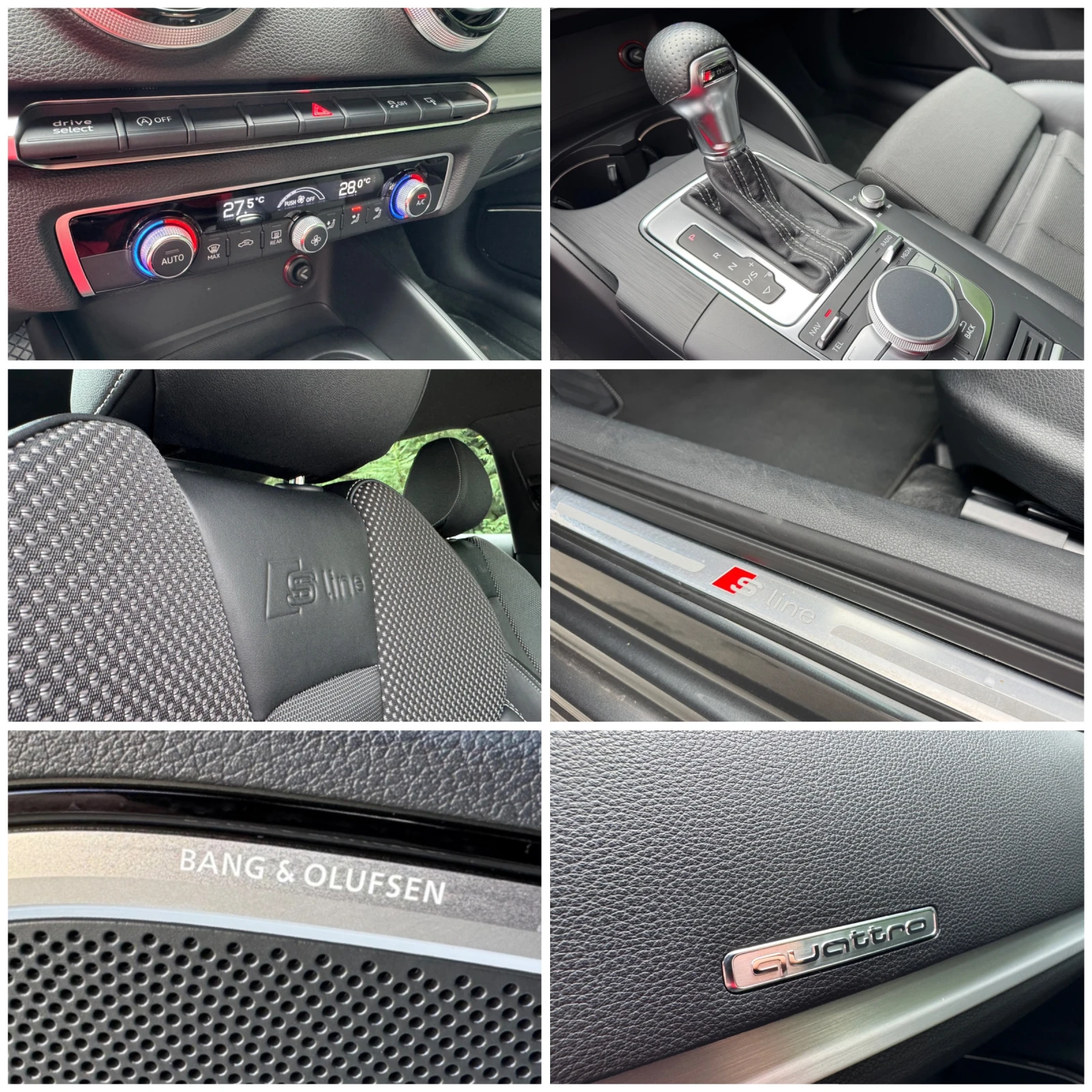 Audi A3 2.0TDI S-LINE QUATTRO KOJA MATRIX B&O | Mobile.bg   15