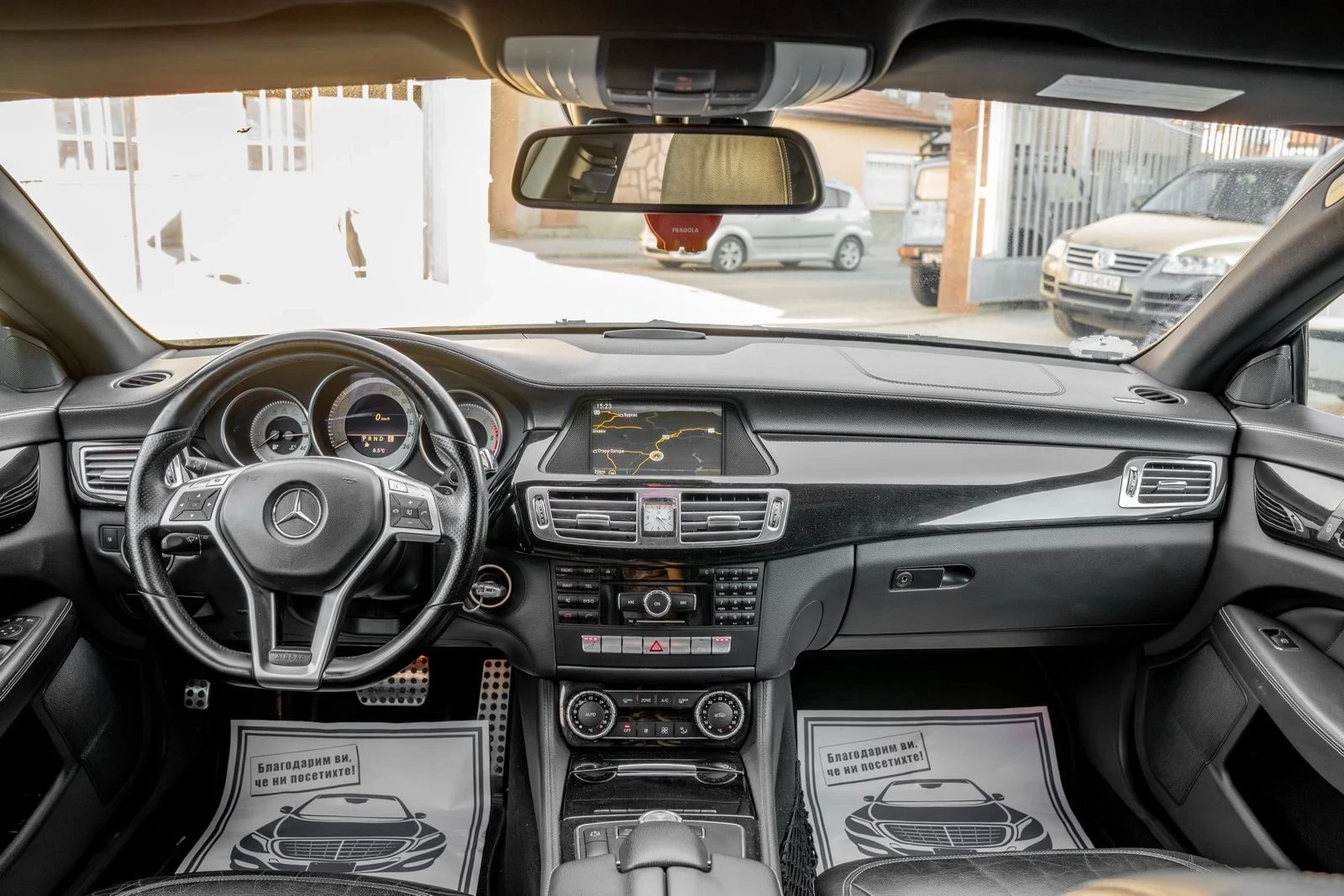 Mercedes-Benz CLS 350 CDI-AMG Line-FULL LED-AMBIENT-NAVI-F1-TOP, снимка 10 - Автомобили и джипове - 53853590
