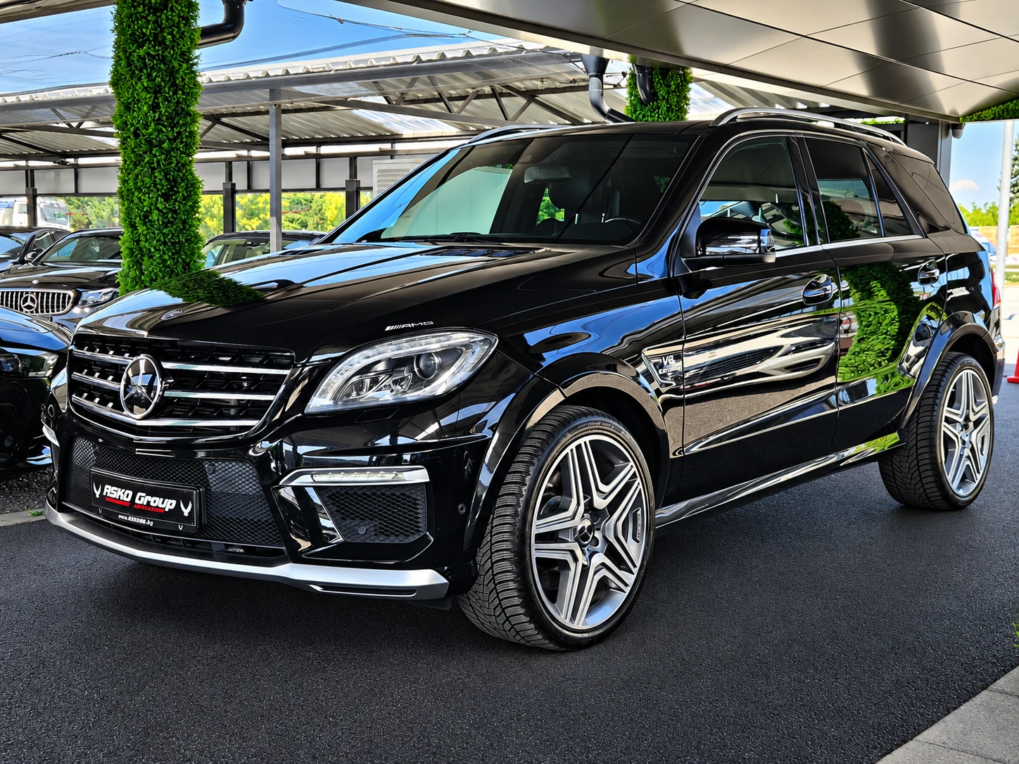 Mercedes-Benz ML 63 AMG ТVx3/DISTR/PANO/CAMERA/HARMAN/ОБДУХ/AMBIENT/LIZING