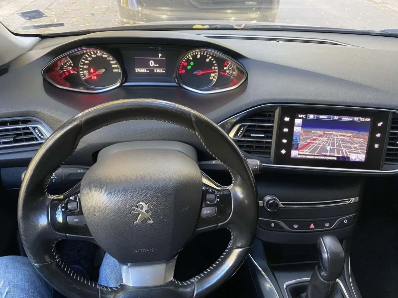 Peugeot 308 1, 6 HDI, снимка 10 - Автомобили и джипове - 47892139