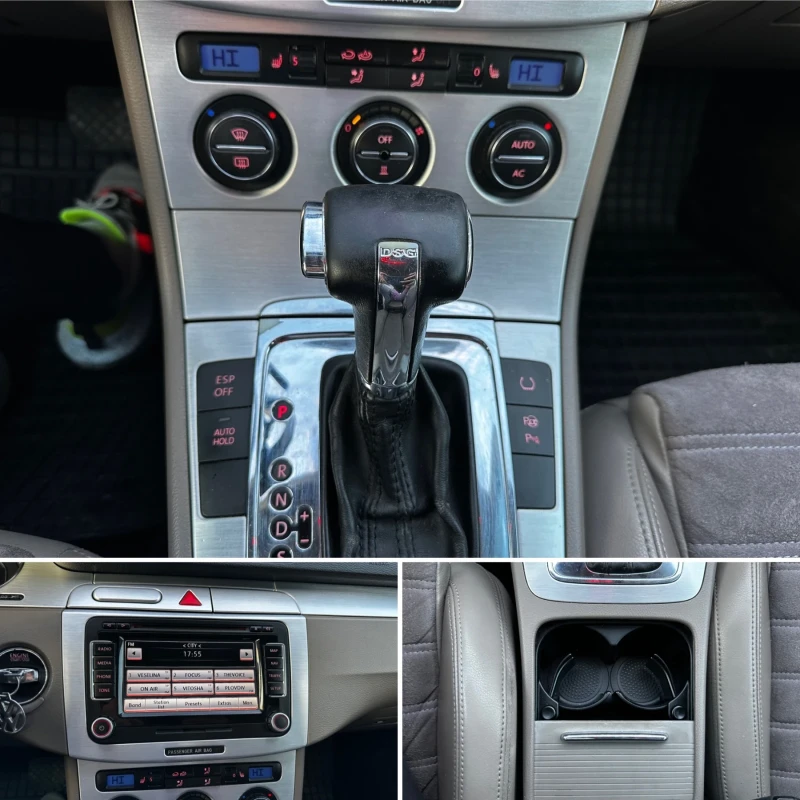 VW Passat 2.0 TDI 140 кс* DSG* Navi* HighLine* Подгрев, снимка 15 - Автомобили и джипове - 49360070