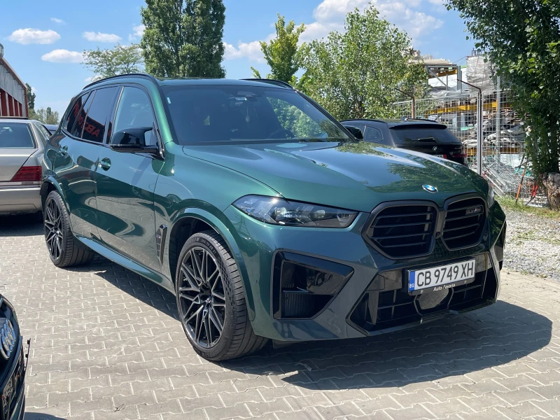 BMW X5M Competition Individual Shadow Aurora Diamond Green