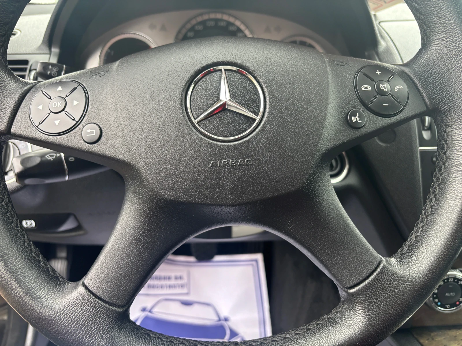 Mercedes-Benz C 220 2008+ 2.2+ НАВИ+ КОЖА+ 6 ск - изображение 10