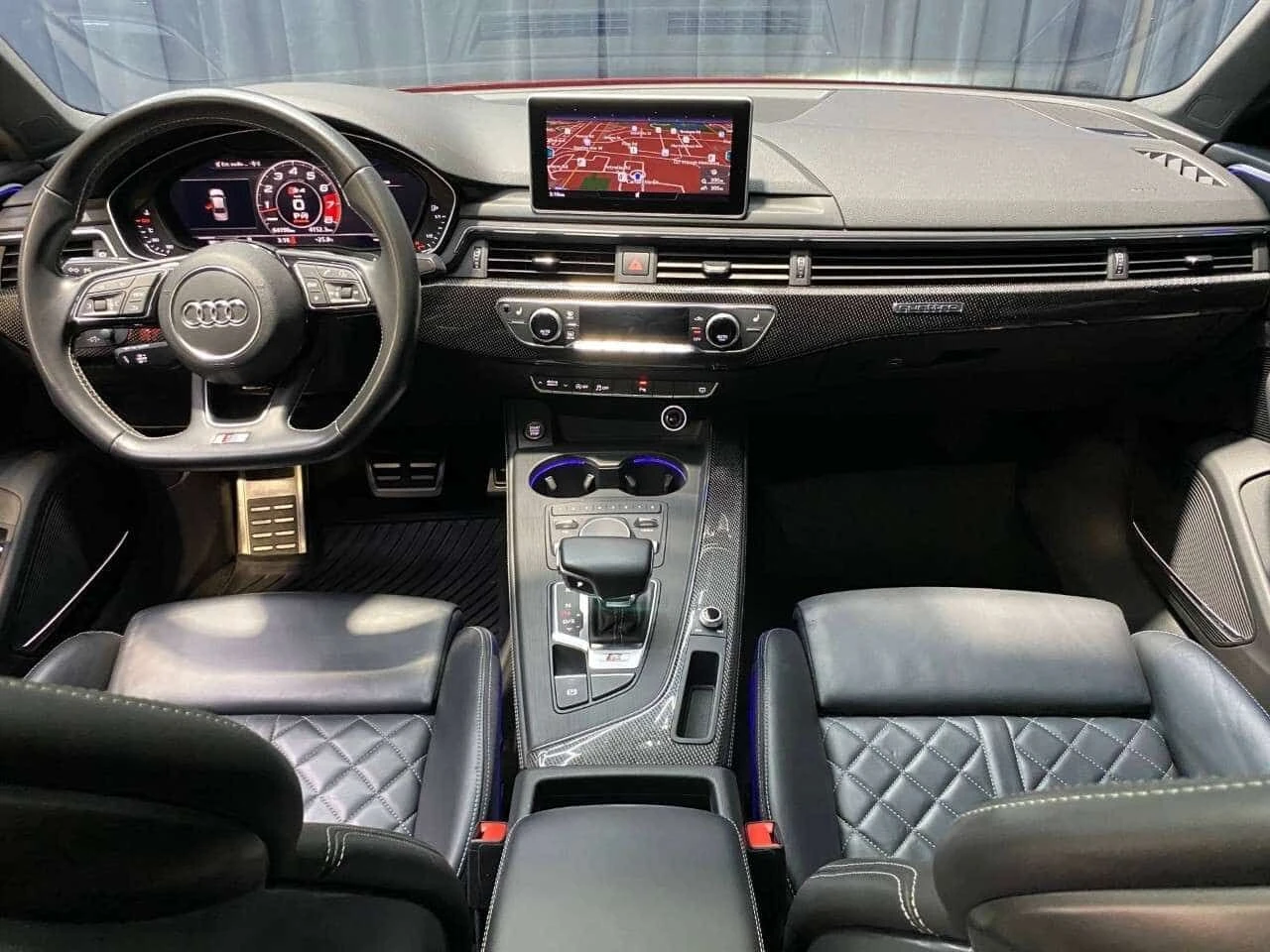 Audi S4 * 3.0 TFSI quattro Technik tiptronic * CARFAX * ЦЕ, снимка 9 - Автомобили и джипове - 54856365