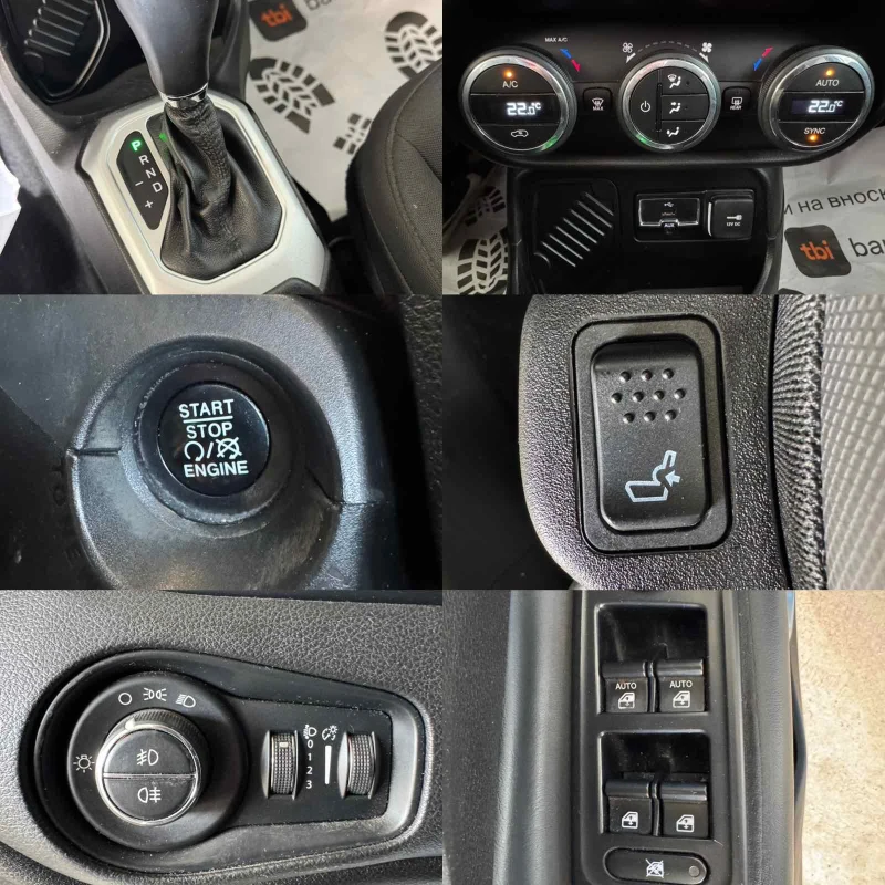 Jeep Renegade 120ps* АВТОМАТ* LIMITED* НАВИ* КАМЕРА, снимка 15 - Автомобили и джипове - 52571880