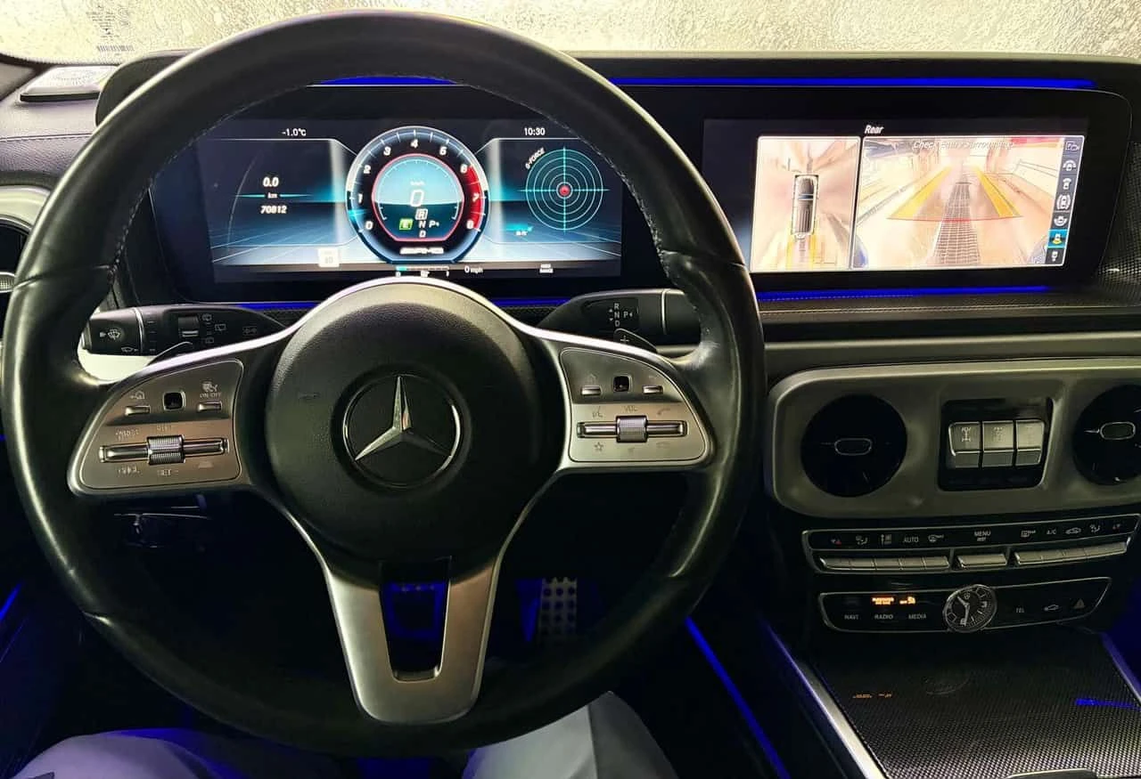 Mercedes-Benz G 500 550/Stage 1/G63 Amg kit/ДИСТРОНИК/МАСАЖИ, снимка 8 - Автомобили и джипове - 54011341