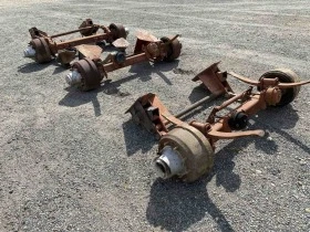 Комплект оси за гондола с барабанни спирачки, снимка 2