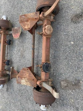 Комплект оси за гондола с барабанни спирачки, снимка 5