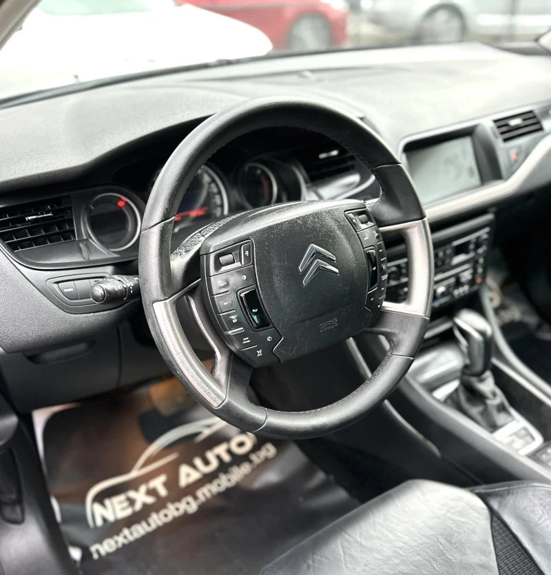 Citroen C5 2.0HDI 163HP NAVI КОЖА АВТОМАТ EURO5A, снимка 11 - Автомобили и джипове - 52495006