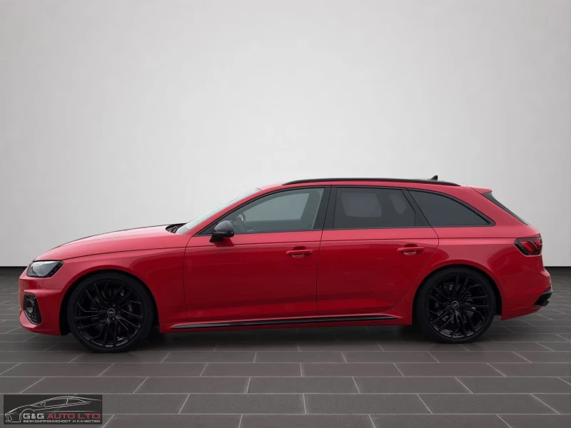 Audi Rs4 AVANT/450HP/MATRIX/MASSAGE/CAM/B&O/MEMO/CPLAY/743g, снимка 3 - Автомобили и джипове - 53316588