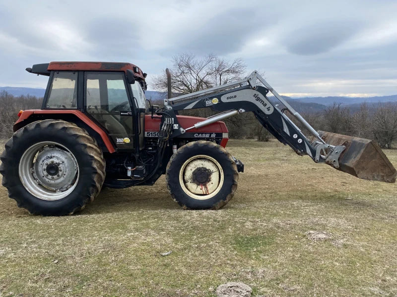 Трактор CASE IH 5150 132кс + челен товарач, снимка 7 - Селскостопанска техника - 53511350