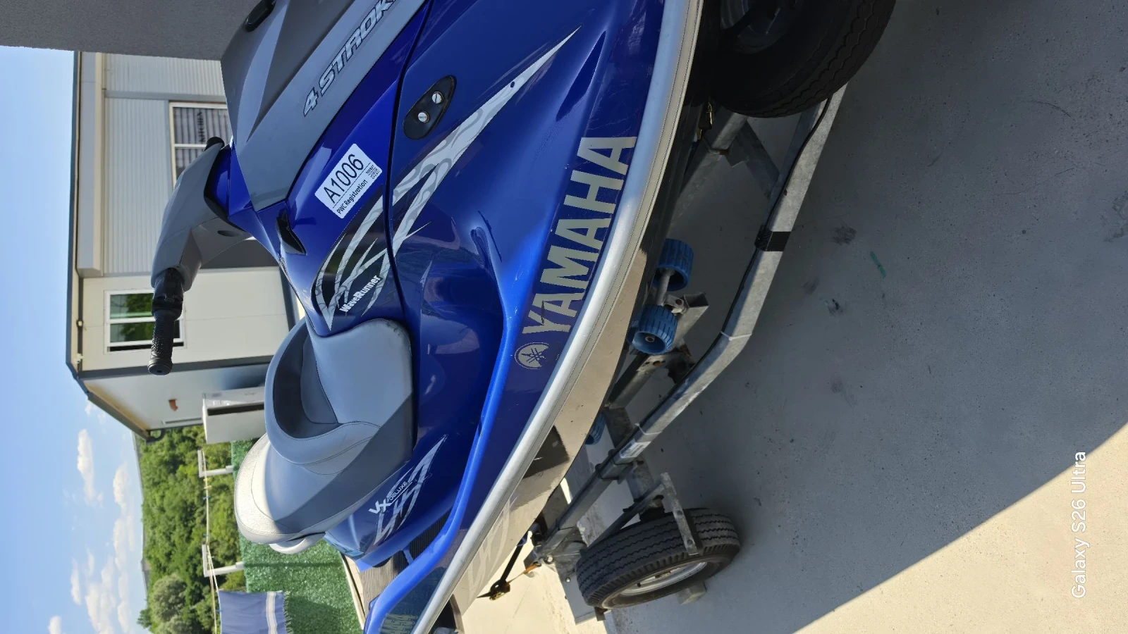 Джет Yamaha Wave Runer Deluxe VX110, снимка 7 - Воден транспорт - 55244412