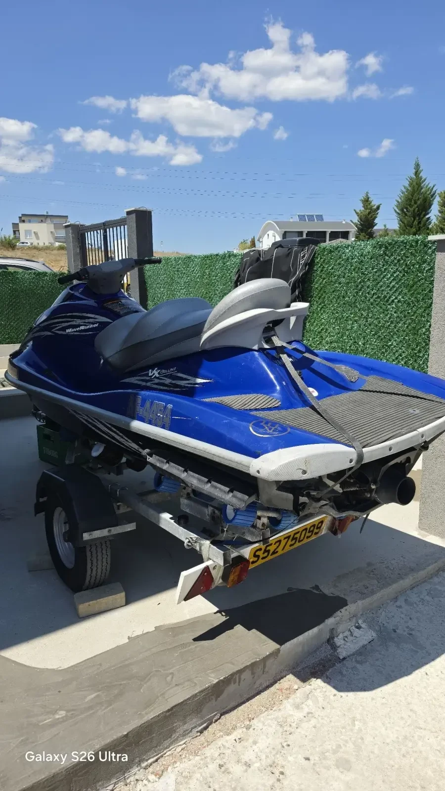 Джет Yamaha Wave Runer Deluxe VX110, снимка 2 - Воден транспорт - 55244412
