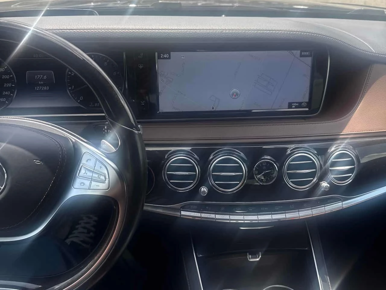 Mercedes-Benz S 550 CARFAX | АВТОКРЕДИТ БЕЗ ПЪРВОНАЧАЛНА ВНОСКА, снимка 9 - Автомобили и джипове - 55139151