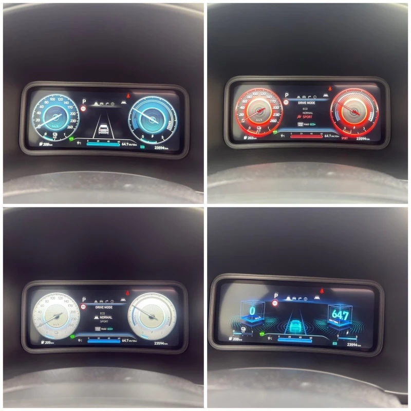 Hyundai Kona 64KWh/PRIME/ГАРАНЦИЯ/SOH100%/23000km, снимка 9 - Автомобили и джипове - 52654835