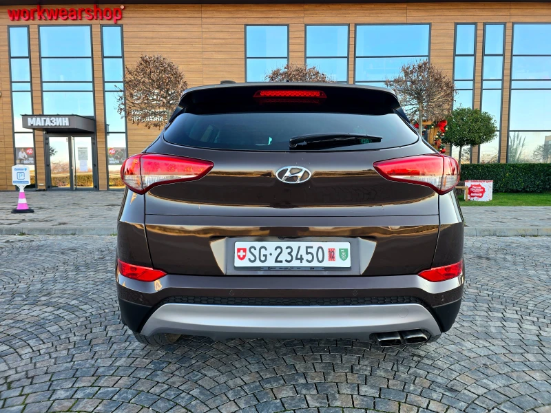 Hyundai Tucson 2.0 CRDI* 4WD* 185* VERTEX* PANORAMA* OBDUXVANE* F, снимка 6 - Автомобили и джипове - 52910312