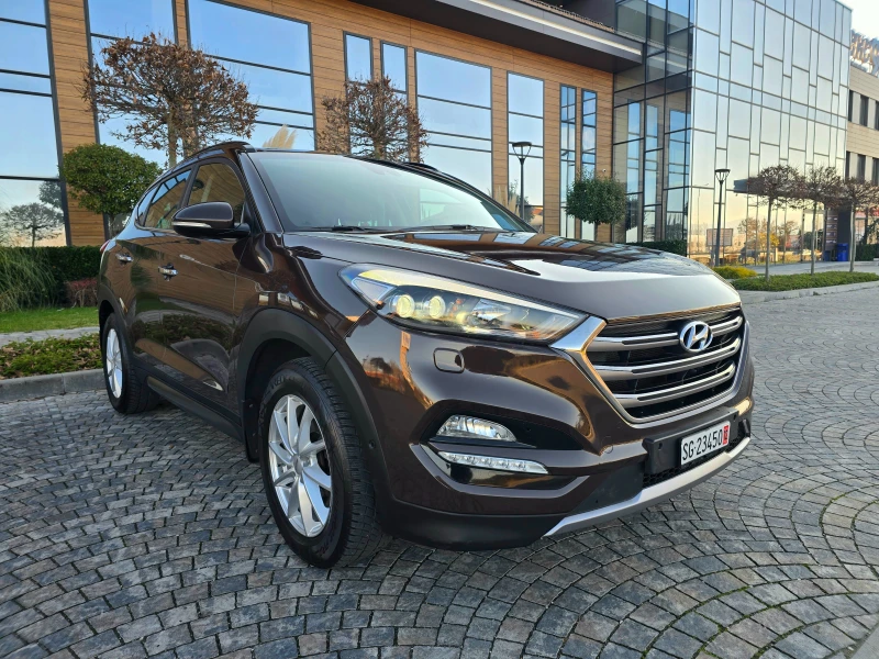 Hyundai Tucson 2.0 CRDI* 4WD* 185* VERTEX* PANORAMA* OBDUXVANE* F, снимка 3 - Автомобили и джипове - 52910312