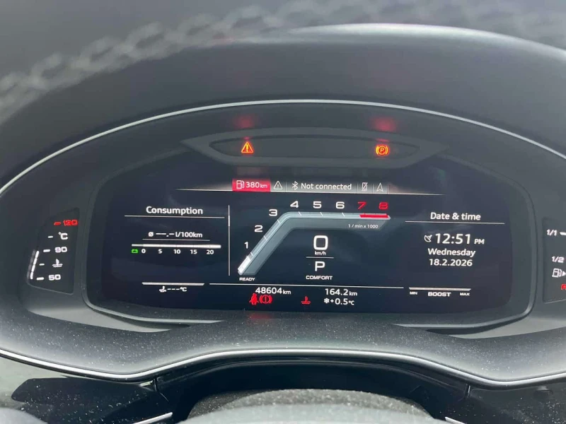 Audi SQ7 Premium Plus/ДИСТРОНИК/ОБДУХВАНЕ/ПАНОРАМА/360, снимка 8 - Автомобили и джипове - 53583281