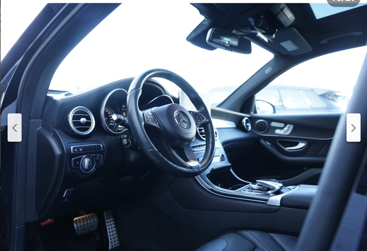 Mercedes-Benz GLC 43 AMG ДИСТРОНИК* 360КАМЕРА* КЕЙЛЕС* LANE* ASSIST*  - изображение 10