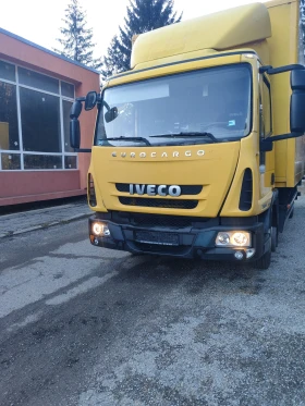 Iveco Eurocargo На части фейслифт 75е16 2012година фургон с падащ , снимка 15