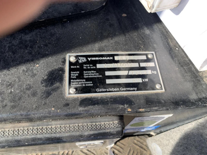 Валяк Друга марка JCB VIBROMAX VM75D, снимка 11 - Индустриална техника - 51838015