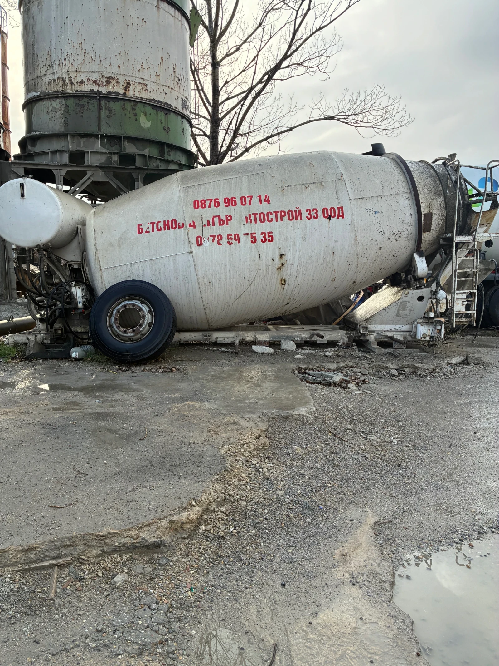 Бетон миксер Man