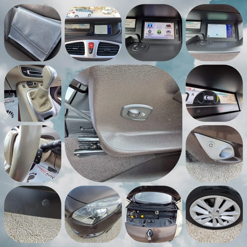 Renault Grand scenic 2.0TDI АВТОМАТИК , снимка 16 - Автомобили и джипове - 47344265