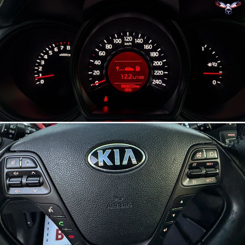 Kia Ceed * 1.4i* 100HP* 96Tkm* EURO5* , снимка 12 - Автомобили и джипове - 53443507