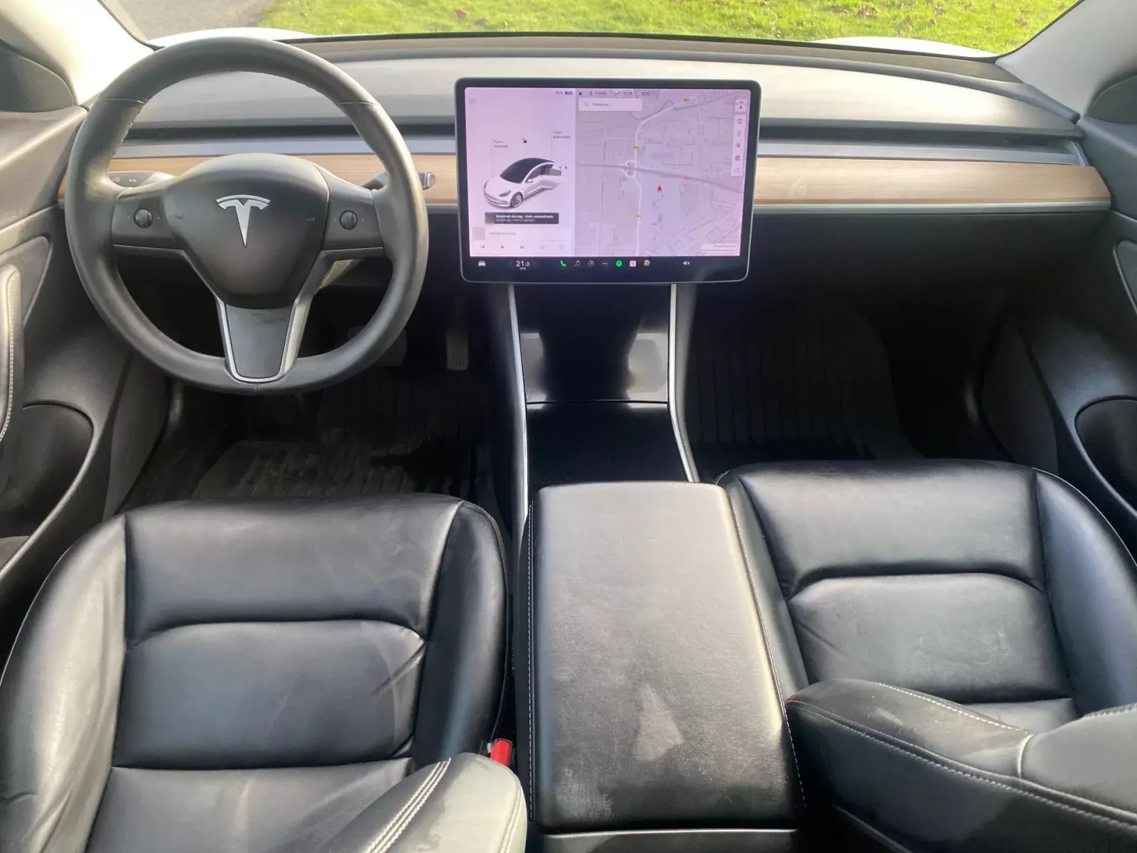 Tesla Model 3 CARPLAY/LONG RANGE/238HP/CAM/NAVI/75KWH/LED/, снимка 10 - Автомобили и джипове - 53975518