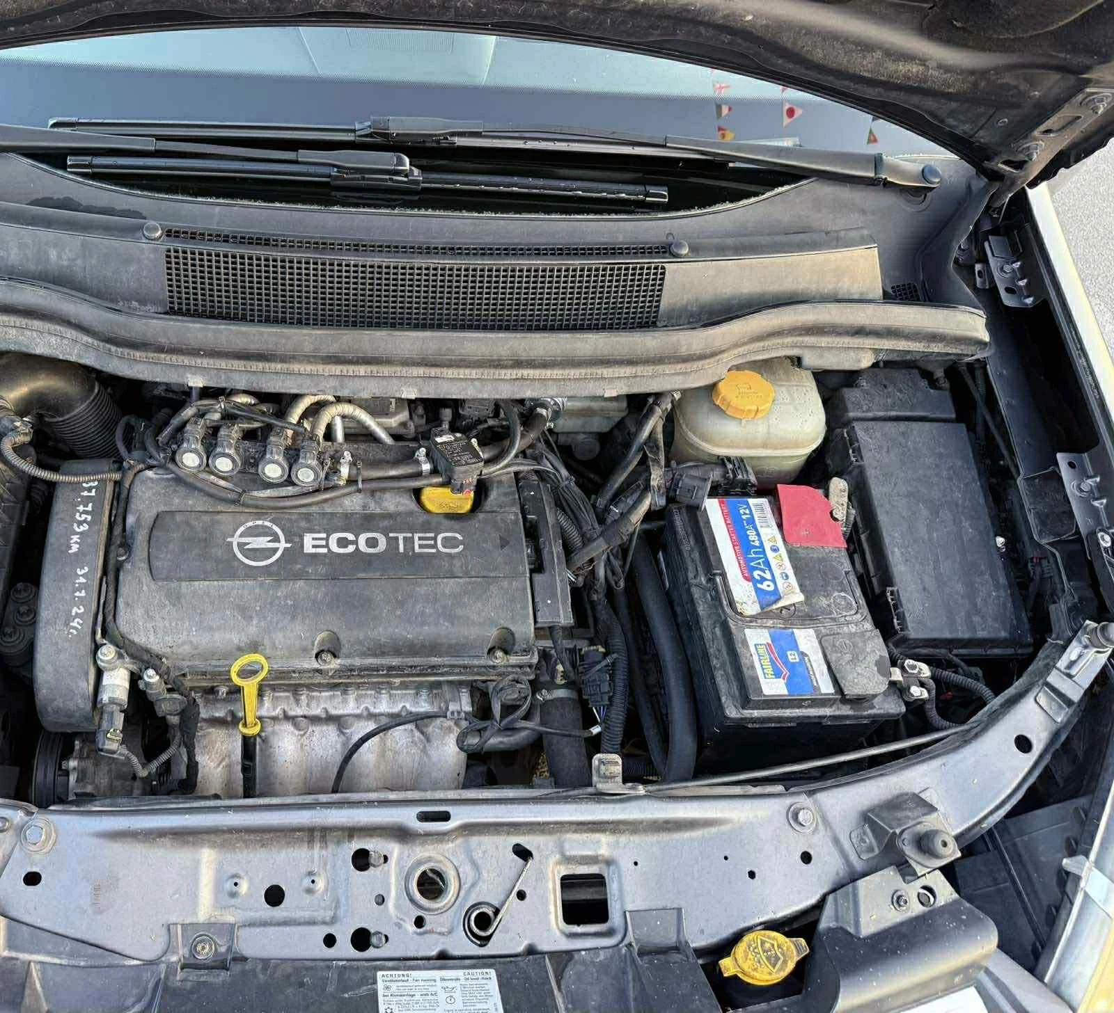 Opel Zafira Газ, снимка 6 - Автомобили и джипове - 54392851